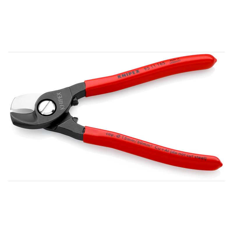 Tesoura Para Cabos Elétricos 50mm à 165mm 95 11 165 - Knipex 