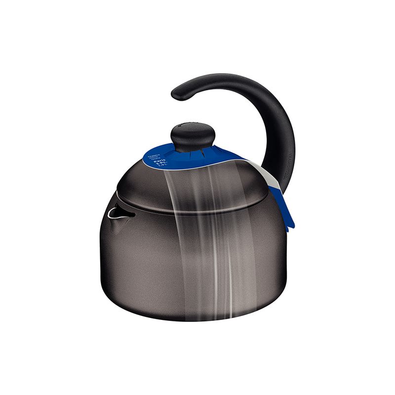Chaleira Paris em Alumínio Antiaderente Grafite 1,9L - Tramontina 