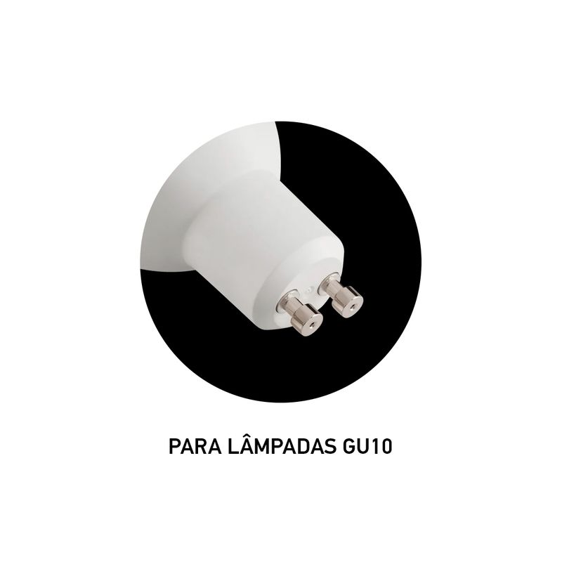 Spot Led Branco Sem Lâmpada Noll - AR111