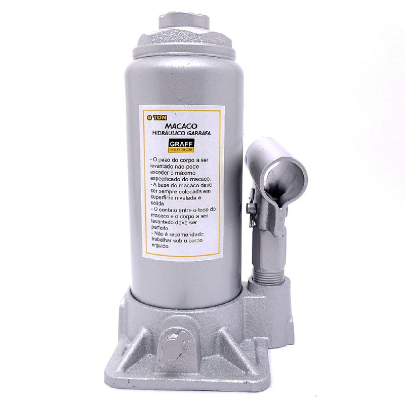 Macaco Hidraulico Garrafa (8t) 8 Toneladas 565,0004 - Graff Vantage