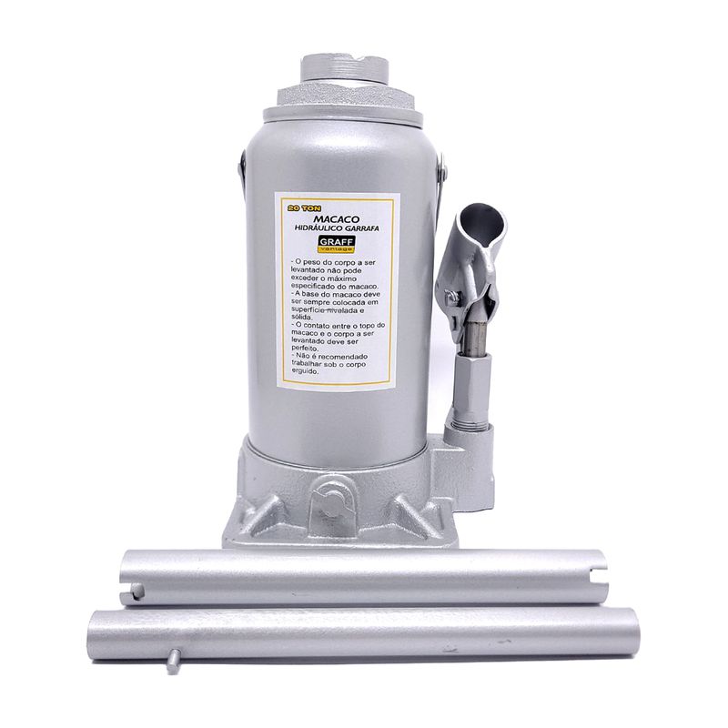Macaco Hidraulico Garrafa (20t) 20 Toneladas 565,0008 - Graff Vantage