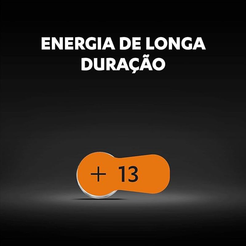 Pilha Auditiva 13 C/6 (108839) - Duracell 