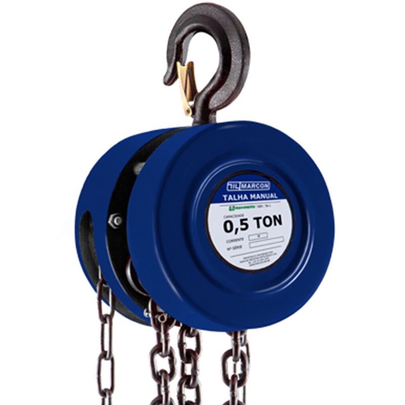 Talha Manual Compacta 500kg 3mt (TA-1) - Marcon