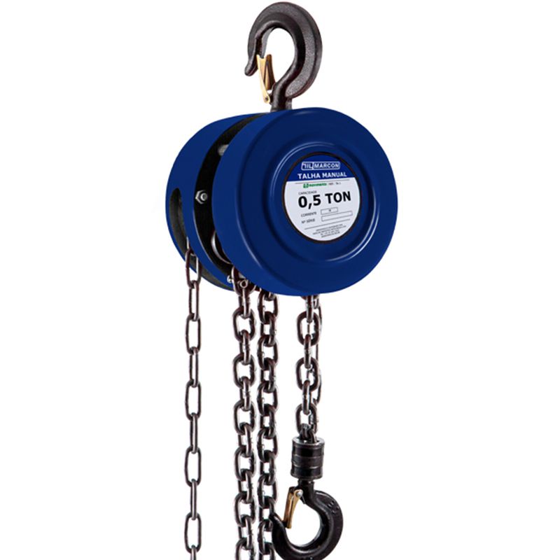 Talha Manual Compacta 500kg 3mt (TA-1) - Marcon