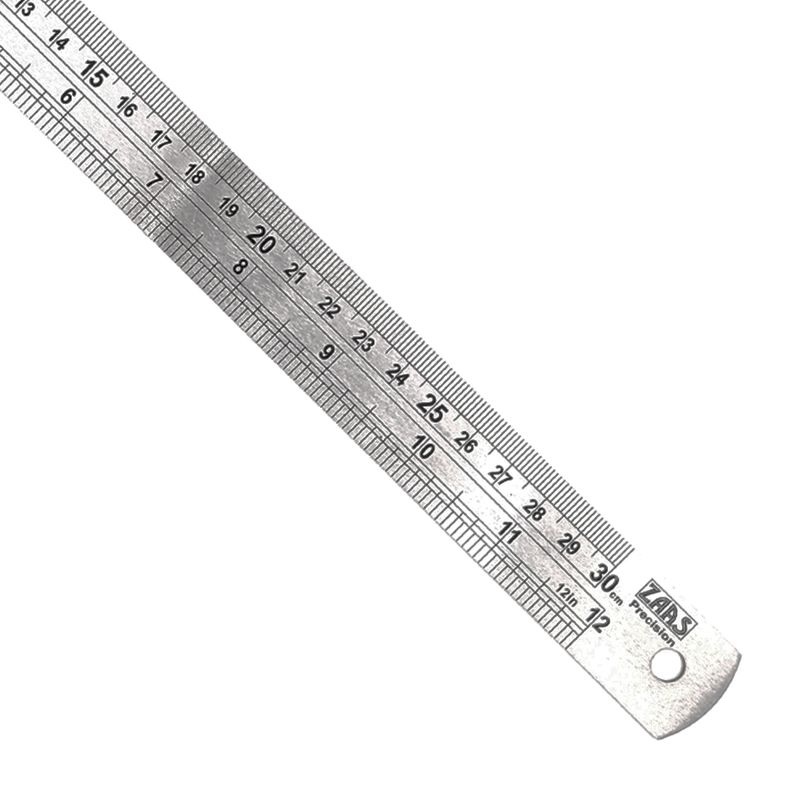 Escala de Aço Inox 300 mm (112,0002) - Zaas