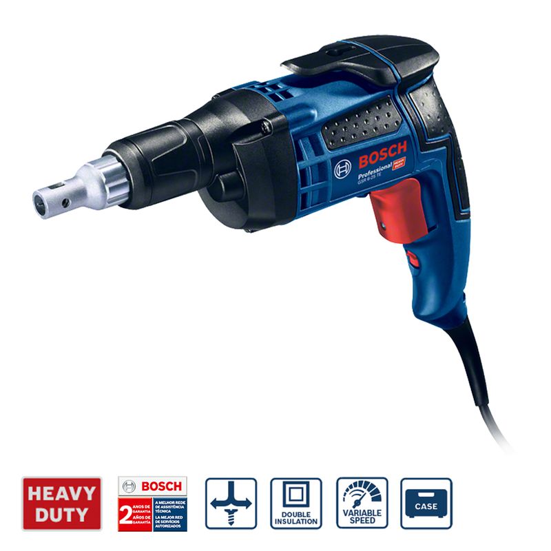 Parafusadeira Drywall Bosch GSR 6-25 TE 701W em maleta