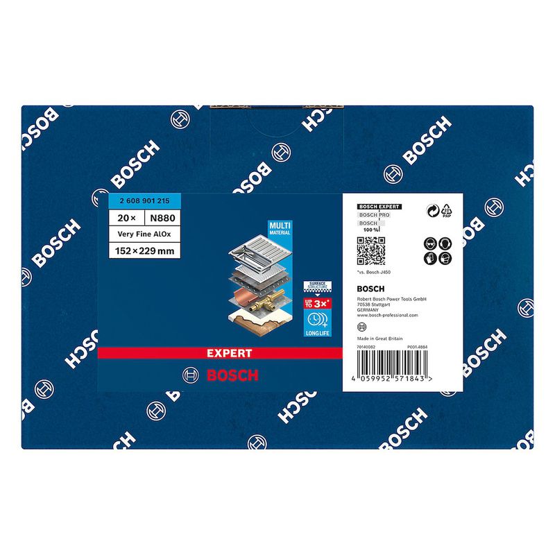 Manta Abrasiva EXPERT N880 152 x 229 mm, super fino A