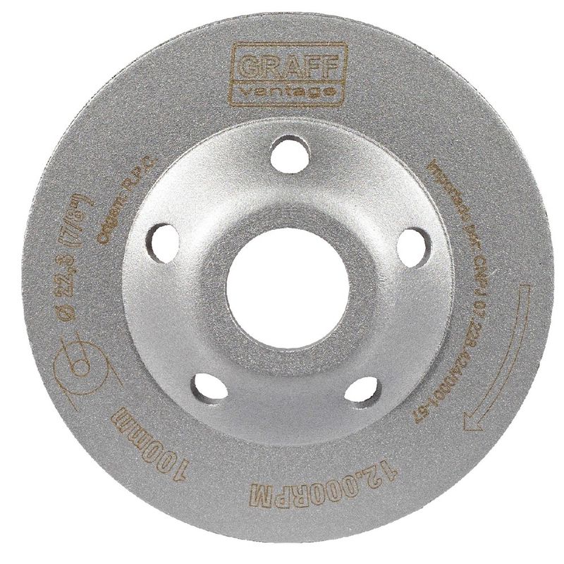 Rebolo Diamantado Tipo Prato 100X22,3mm (573,0001) - Graff Vantage