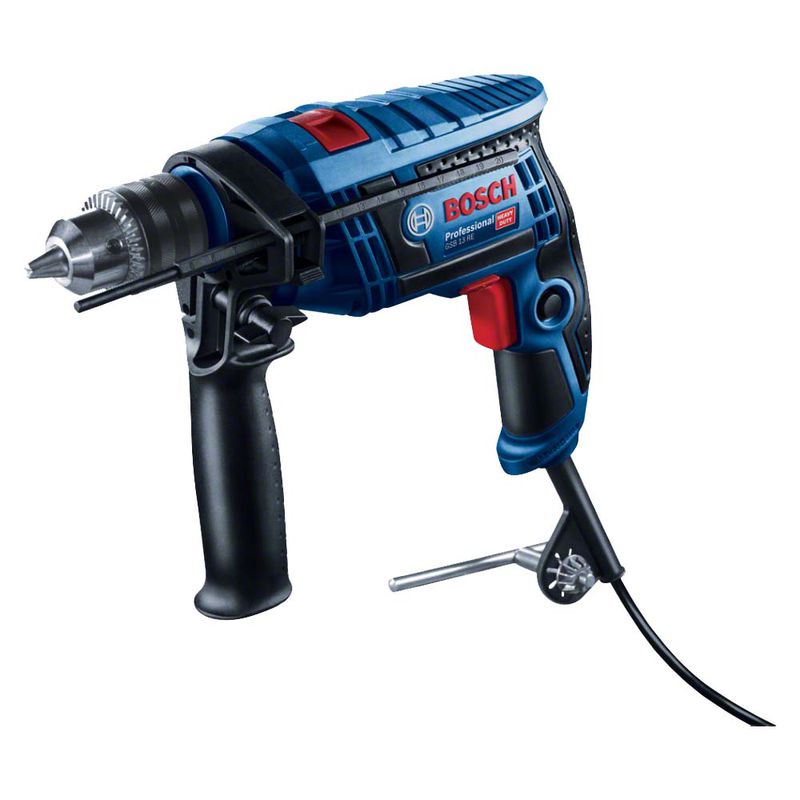 Furadeira de Impacto Bosch GSB 13 RE 750W Set 23 AC