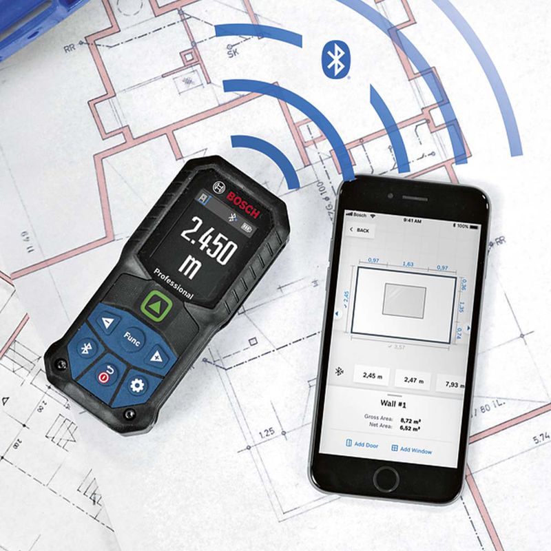 Trena Laser Verde GLM 50-27 CG com Bluetooth - Bosch