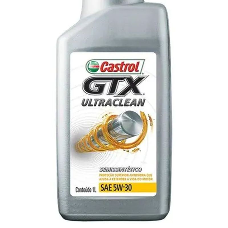 Oléo Semissintético GTX 5W30 1L (3435995) - Castrol