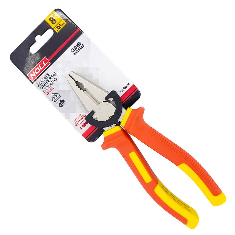Alicate Universal Isolado 1000v VDE 8'' (599,0001) - Noll