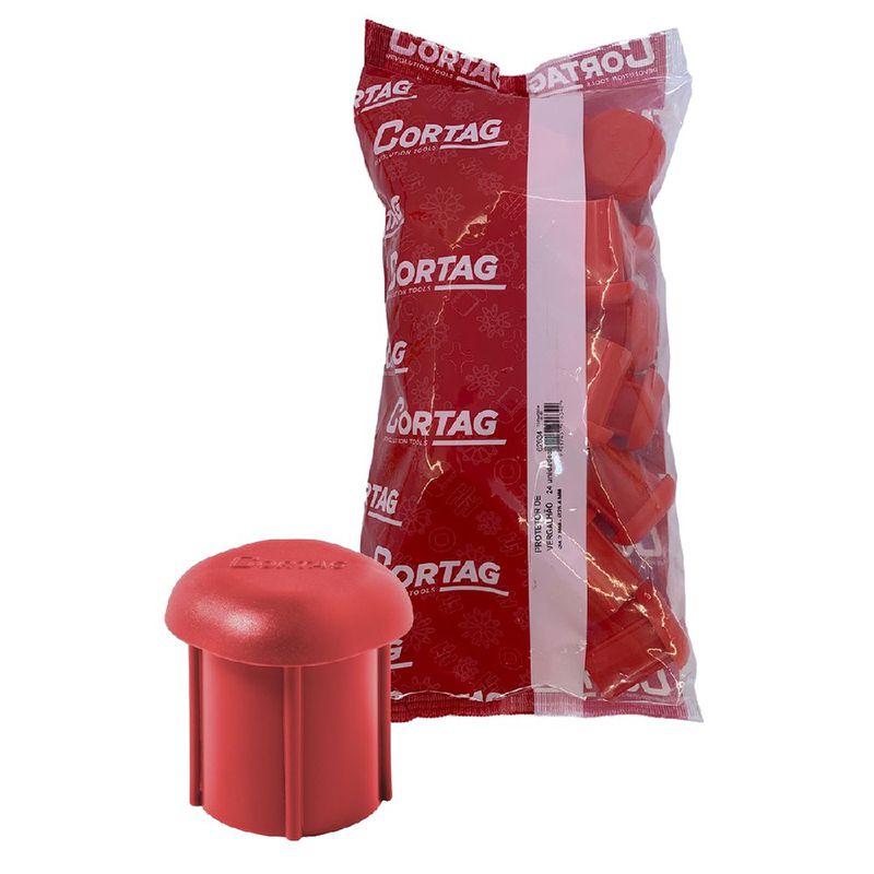 Protetor De Vergalhão 04,2mm - 025,4mm C/ 24 Pçs (62634) - Cortag