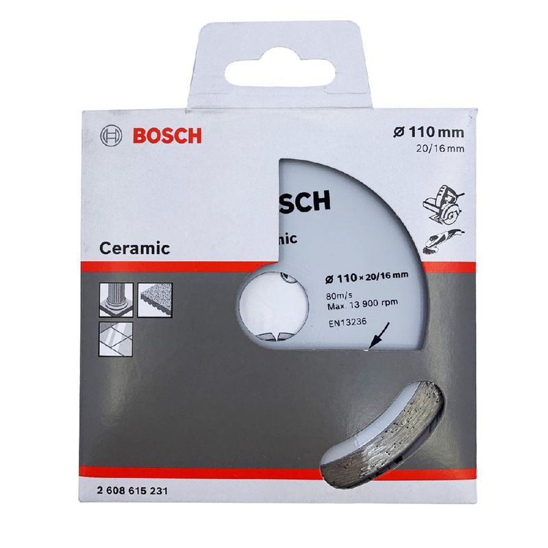 Disco Diamantado 110mm (2608615231) - Bosch