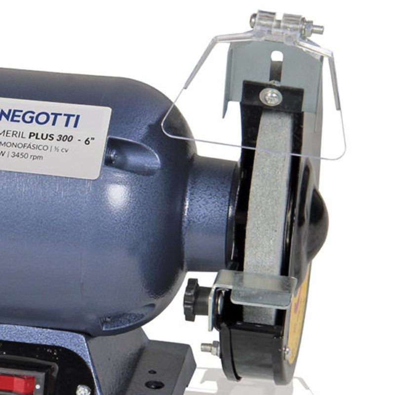 Moto Esmeril 6 Pol. 300W Bivolt Plus 300-6'' - Menegotti