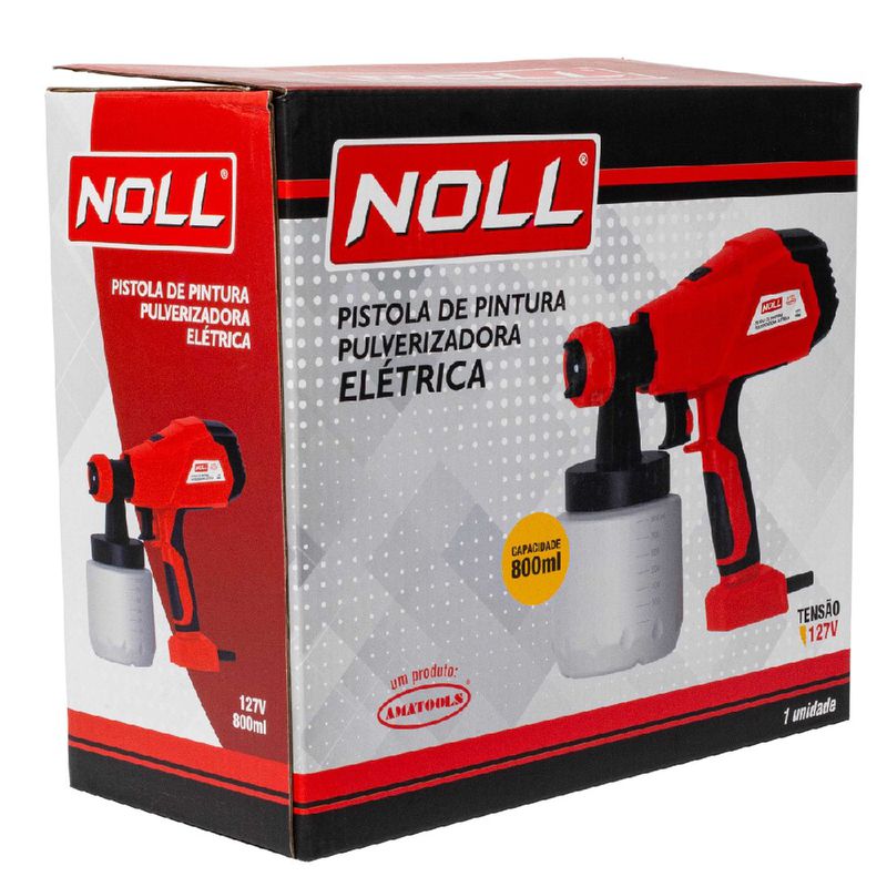 Pistola de Pintura Pulverizadora Elétrica 127v (614,0001) - Noll