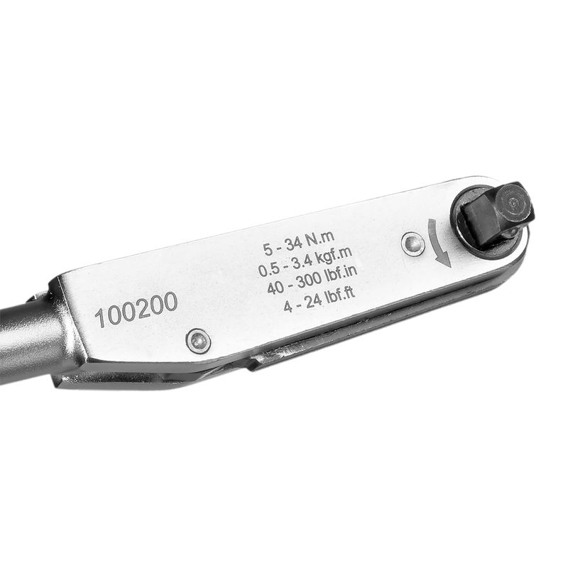 Torquímetro de Estalo 3/8''- 5 a 34 Nm (100200) - Raven