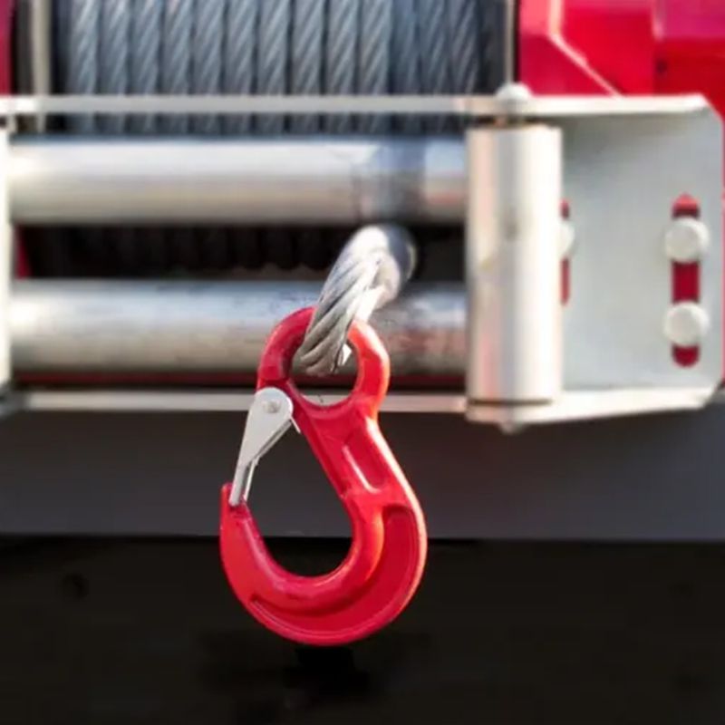 Gancho de Aço Com Olhal e Trava 3000kg 1/2'' (5,0005) - Nord 
