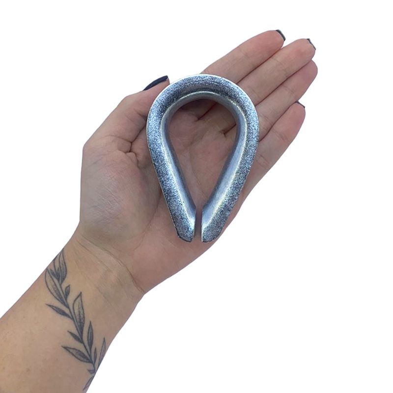 Kit Sapatilha Para Cabo De Aço 5/8'' - 8,0007 (Com 5 Unidades) - Nord 