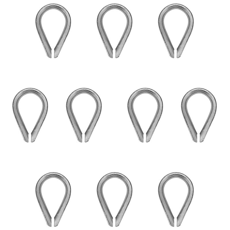 Kit Sapatilha Para Cabo De Aço 3/4'' - 8,0008 (Com 10 Unidades) - Nord 