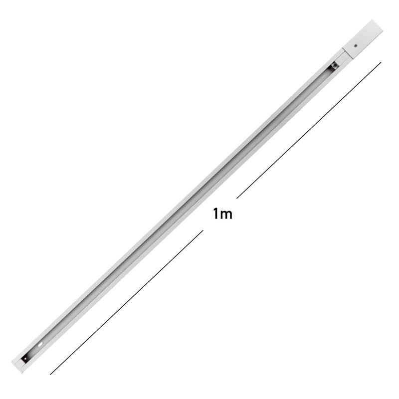 Kit Trilho Eletrificado p/ Spot Led 1M + 4 Spots 7W 3.000K Branco - Noll Led