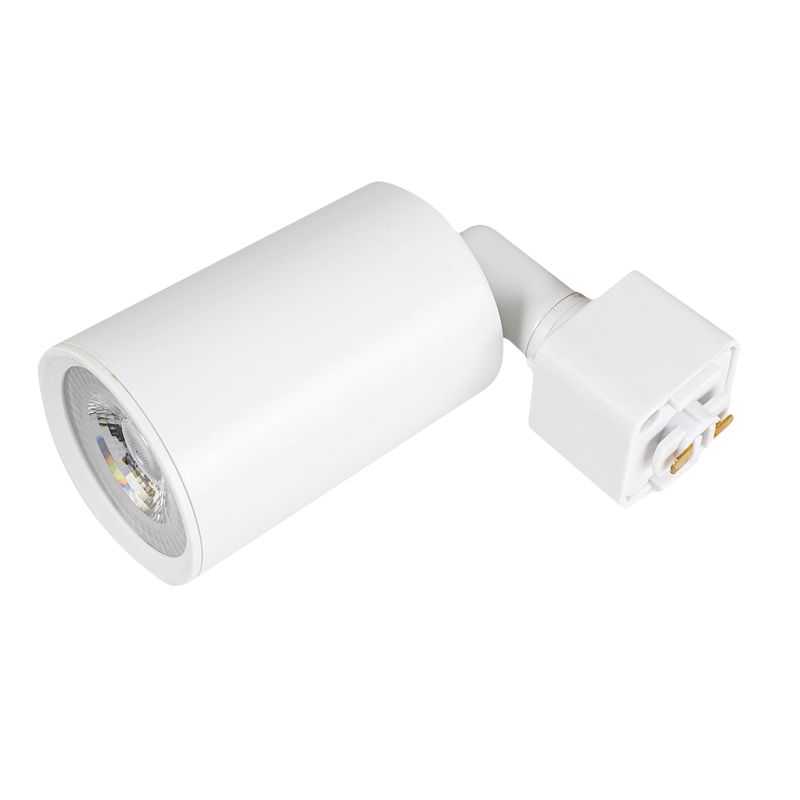 Kit Trilho Eletrificado p/ Spot Led 1M + 4 Spots 7W 3.000K Branco - Noll Led