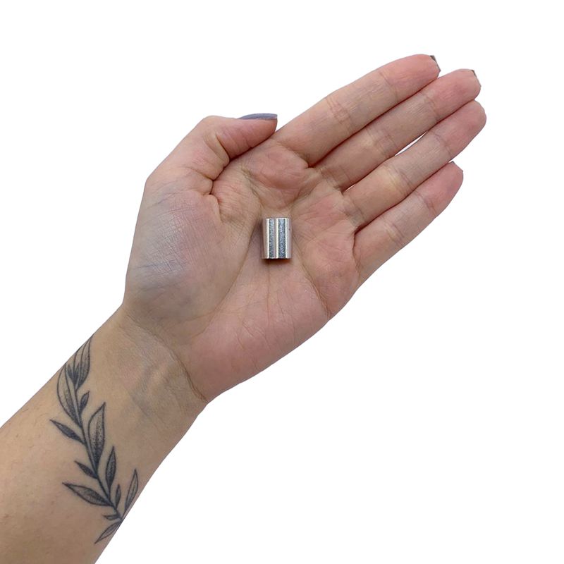 Kit Prensa Para Cabos de Aço 1/8'' - 11,0003 (Com 50 Unidades) - Nord