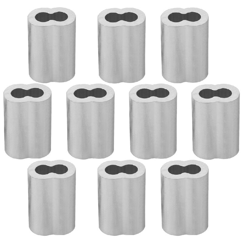 Kit Prensa Para Cabos de Aço 1/8'' - 11,0003 (Com 10 Unidades) - Nord