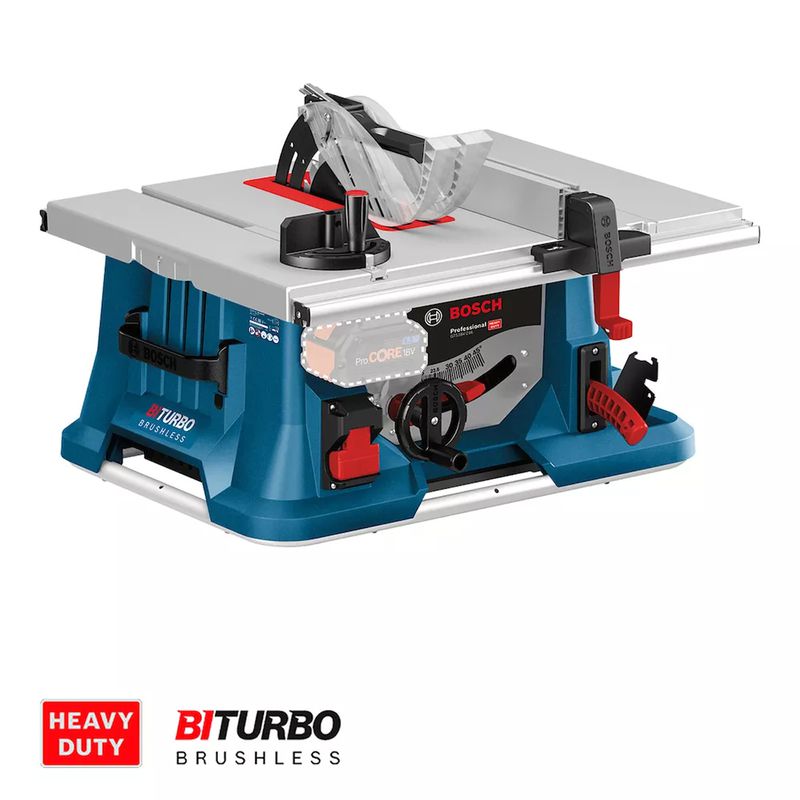 Serra de Mesa 18V Brushless Sem Fio Com Carregador e 2 Baterias (GTS 18V-216) - Bosch