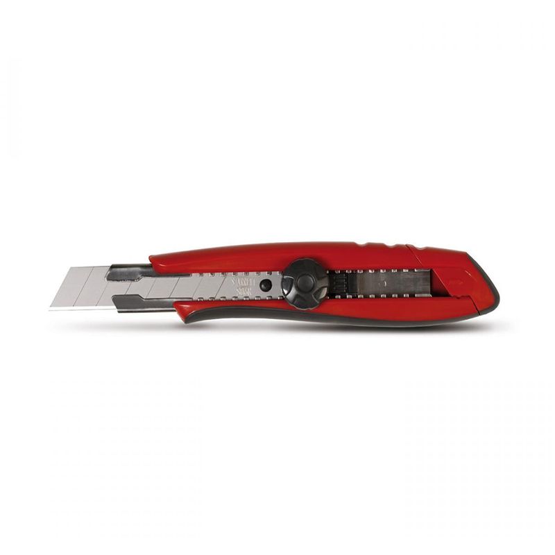 Estilete Série Exact - Lâmina Reta Larga 18mm - Trava Com Parafuso (KUX030-S) - Starrett