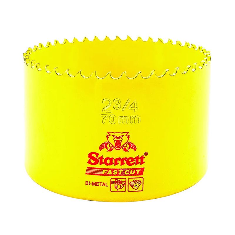 Serra Copo Fast Cut 70 - 2.3/4'' (FCH0234-G) - Starrett
