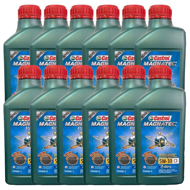 Óleo Sintético Suv 5W30 A3 Magnatec (3430831) - (Cx C/12UND) - Castrol 