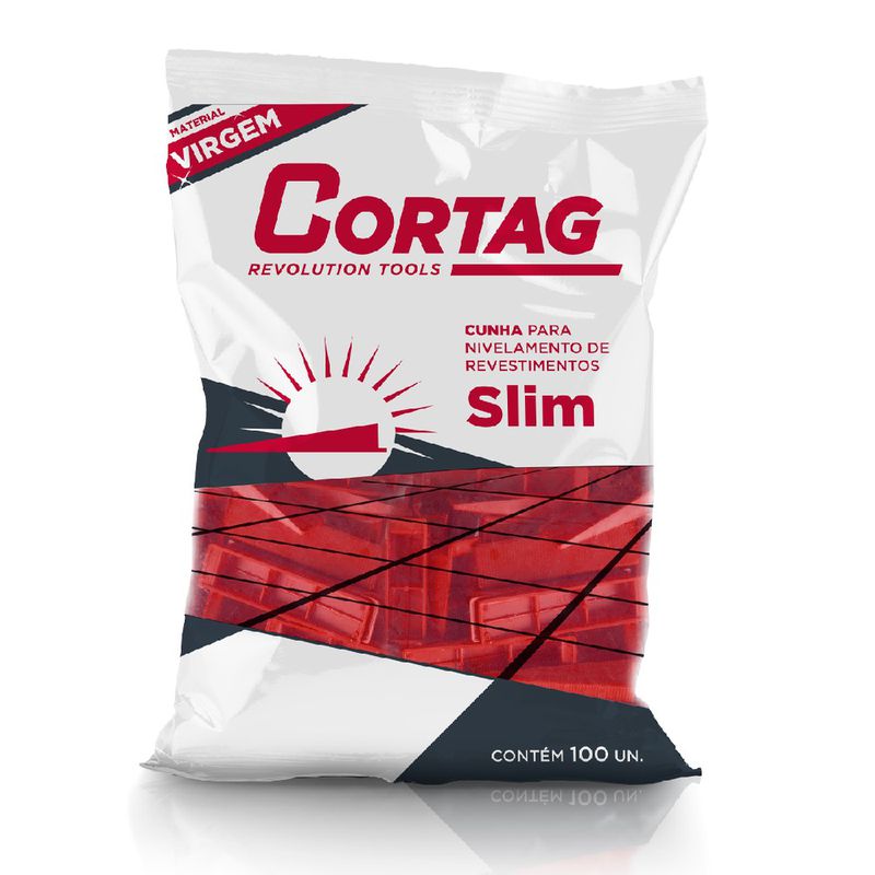 Kit 1000 Espaçadores 2,0mm Slim (62418) + 200 Cunhas Slim (61538) - Cortag