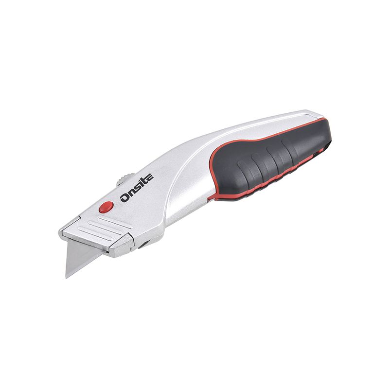 Estilete de Segurança Retrátil 165mm Com 5 Lâminas (711153) - Onsite