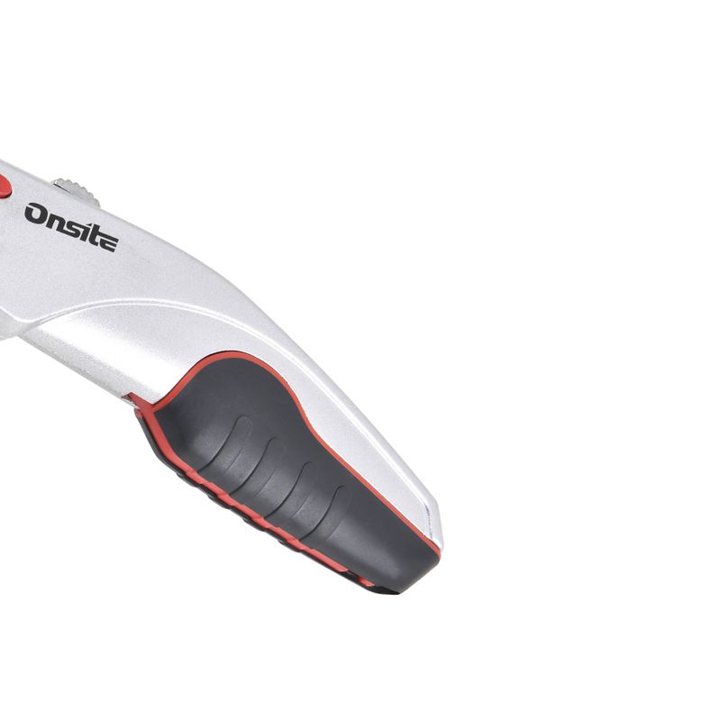 Estilete de Segurança Retrátil 165mm Com 5 Lâminas (711153) - Onsite