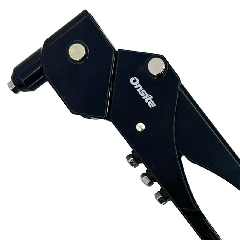 Rebitador Manual Com Cabeça Giratória 360° - 4 bicos - 3/32''-1/8''-5/32''-3/16'' (705603) - Onsite