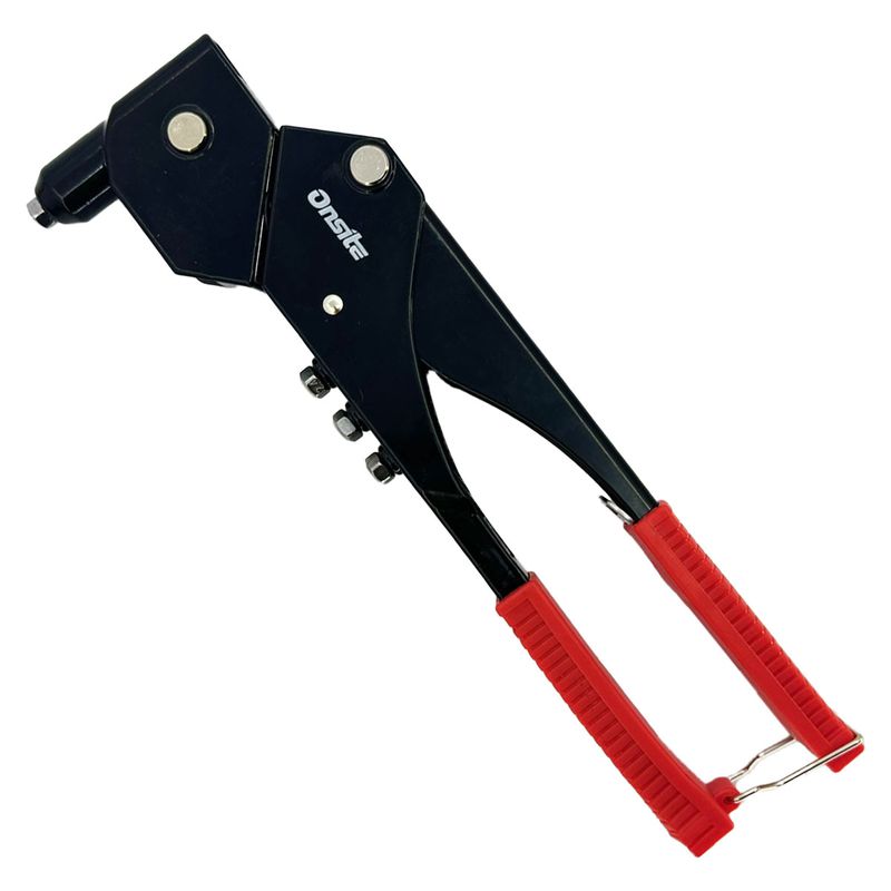 Rebitador Manual Com Cabeça Giratória 360° - 4 bicos - 3/32''-1/8''-5/32''-3/16'' (705603) - Onsite
