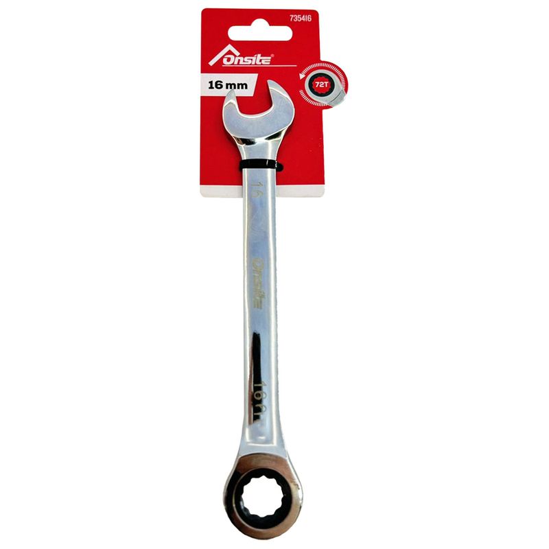 Chave Combinada Com Catraca PL 16mm (735416) - Onsite
