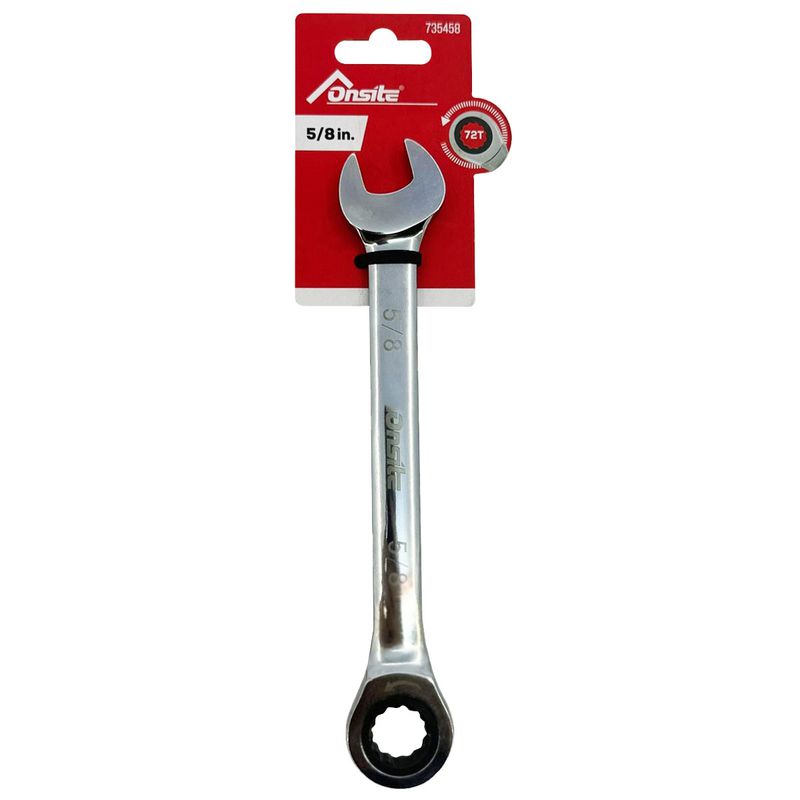 Chave Combinada Com Catraca PL 5/8'' (735458) - Onsite