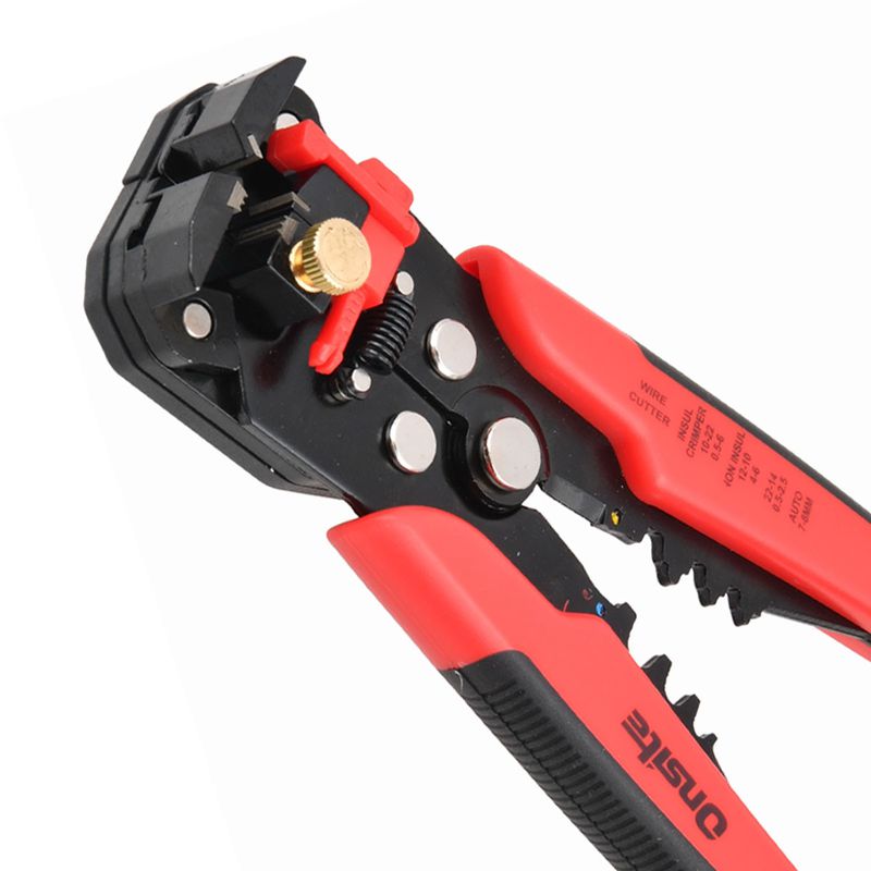 Alicate Decapador De Fios e Crimpador Automático 8'' (741004) - Onsite