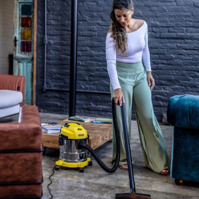 Aspirador de Pó e Água Inox (WDL 1S) - Karcher