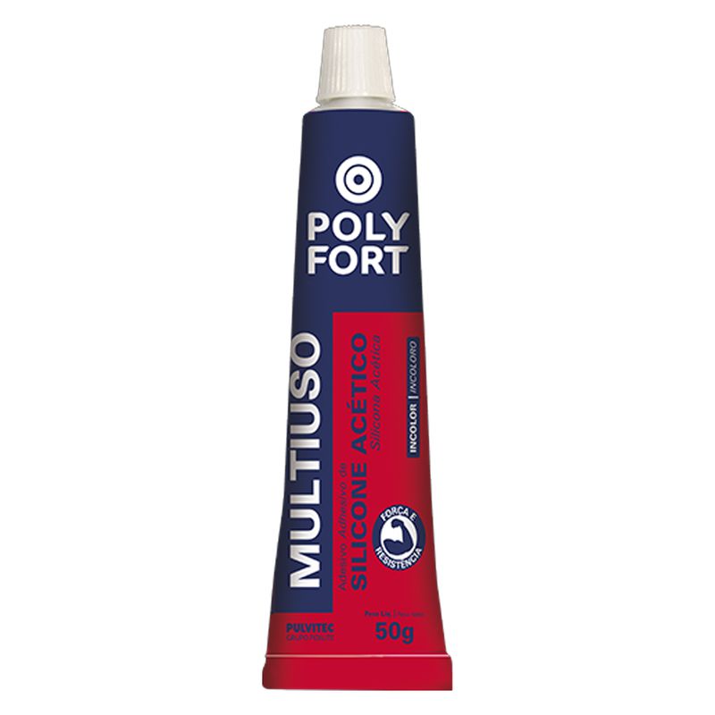 Silicone Acético Multiuso Com 50g (ZB113) - Pulvitec