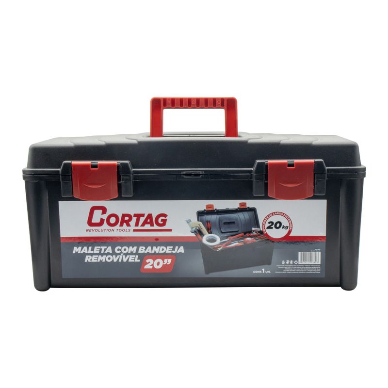 Maleta Com Bandeja Removível 20'' - 20kg (62880) - Cortag