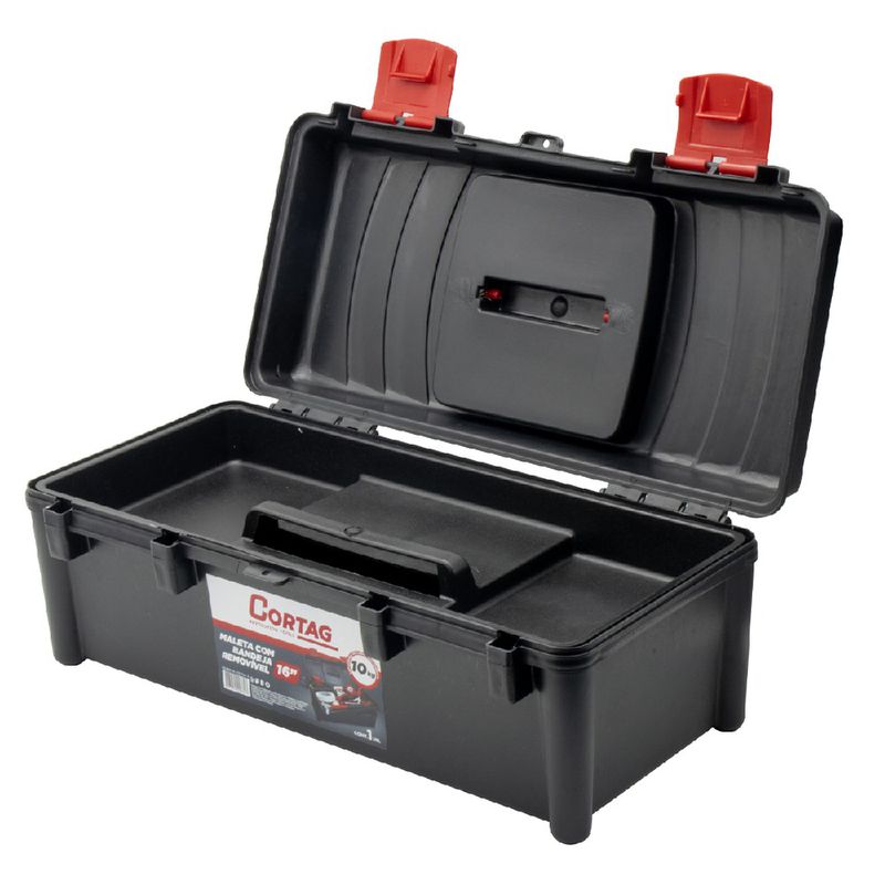 Maleta Com Bandeja Removível 16'' - 10kg (62882) - Cortag