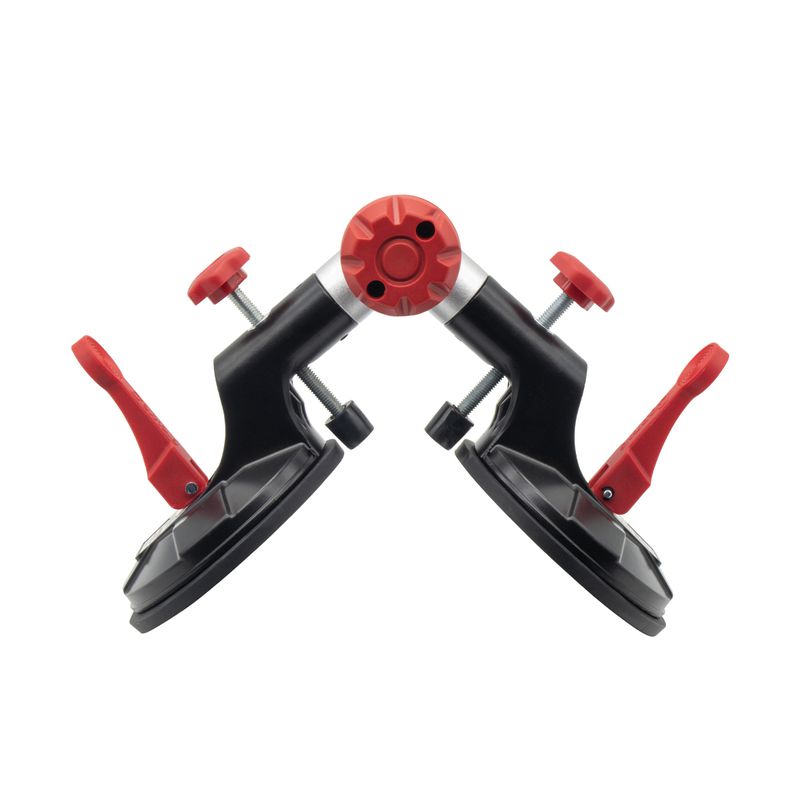Ventosa Dupla Articulada Até 100kg (62833) - Cortag