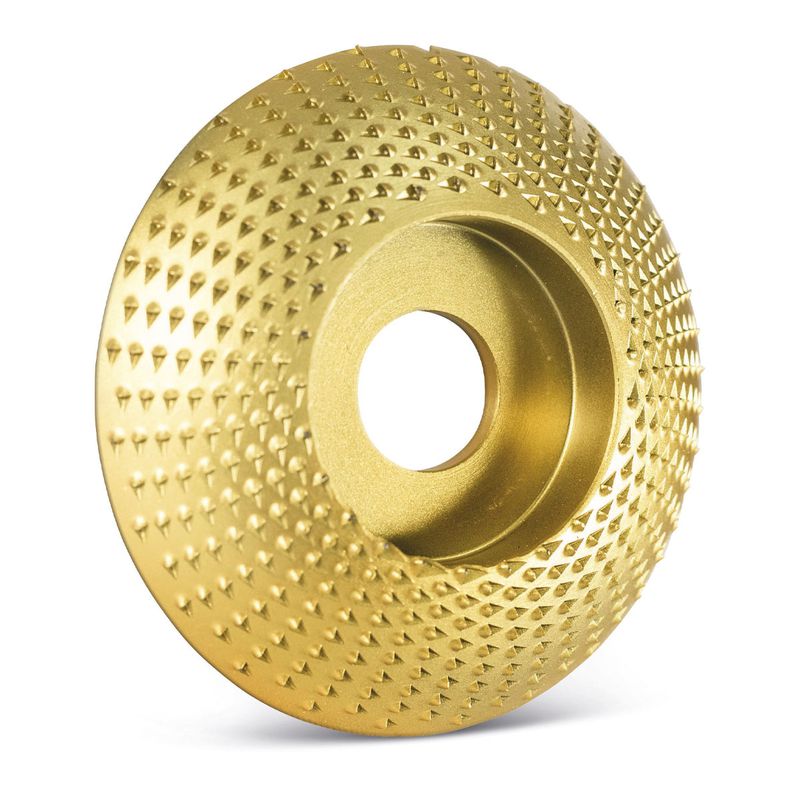 Disco Turbo em Titânio Para Entalhar Madeira 100 x 22mm (508,0001) - Rocast
