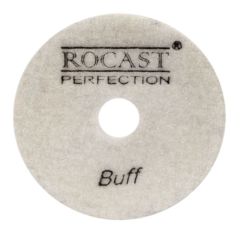 Kit Disco Diamantado Para Polir 4'' GR. Buff Com 10 Unidades (545,0008) - Rocast
