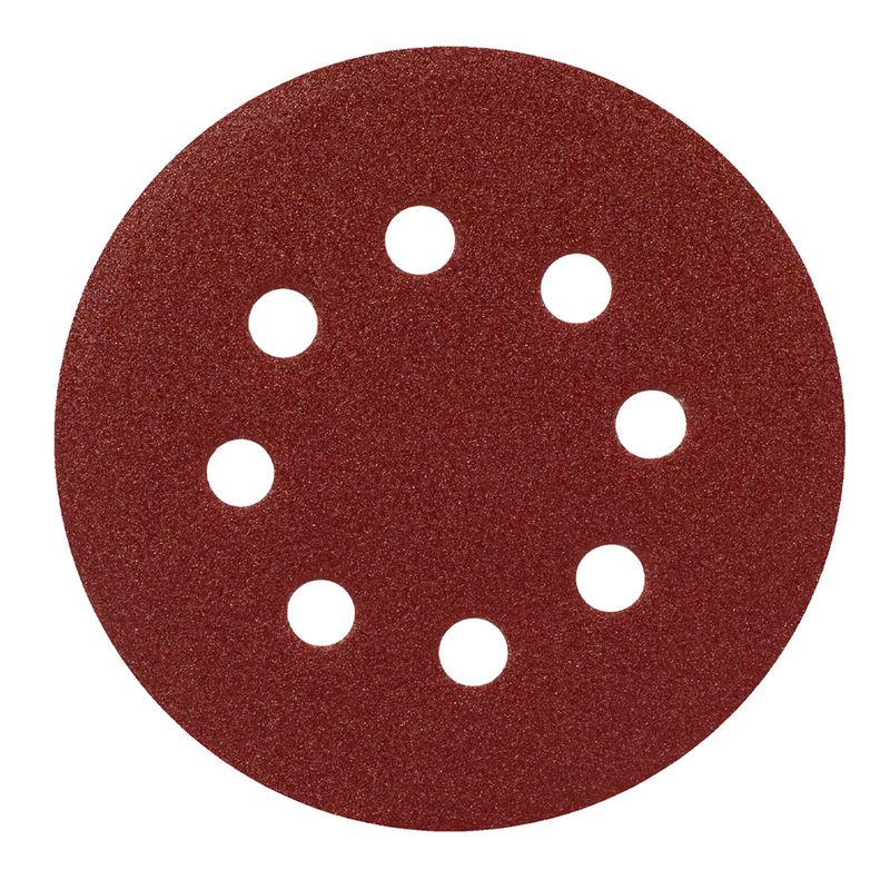 Kit Disco de Lixa Com Velcro 5'' GR. 220 Com 10 Unidades (243,0026) - Rocast