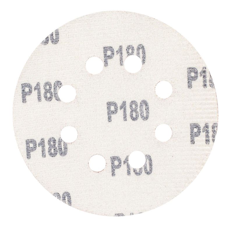 Kit Disco de Lixa Com Velcro 5'' GR. 180 Com 10 Unidades (243,0025) - Rocast