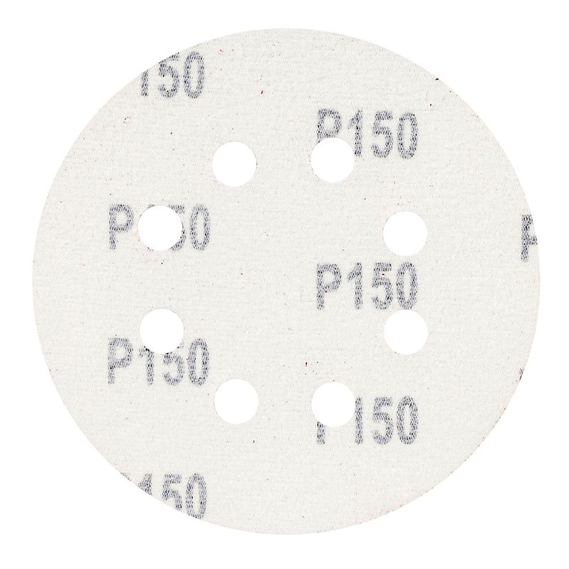 Kit Disco de Lixa Com Velcro 5'' GR. 150 Com 10 Unidades (243,0024) - Rocast